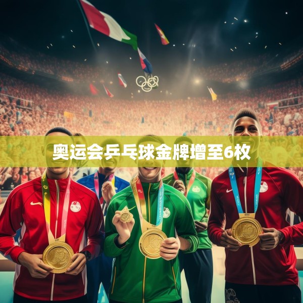 奥运会乒乓球金牌增至6枚
