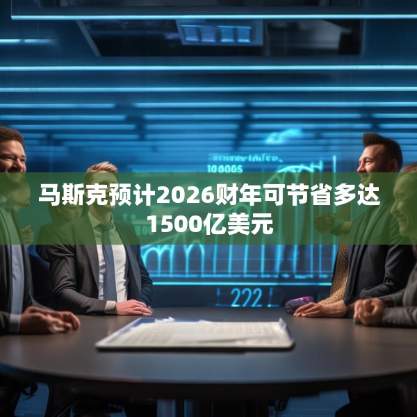 马斯克预计2026财年可节省多达1500亿美元