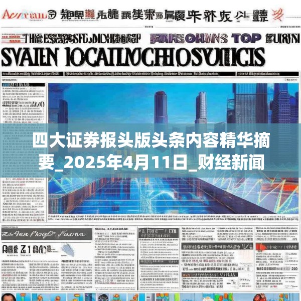 四大证券报头版头条内容精华摘要_2025年4月11日_财经新闻