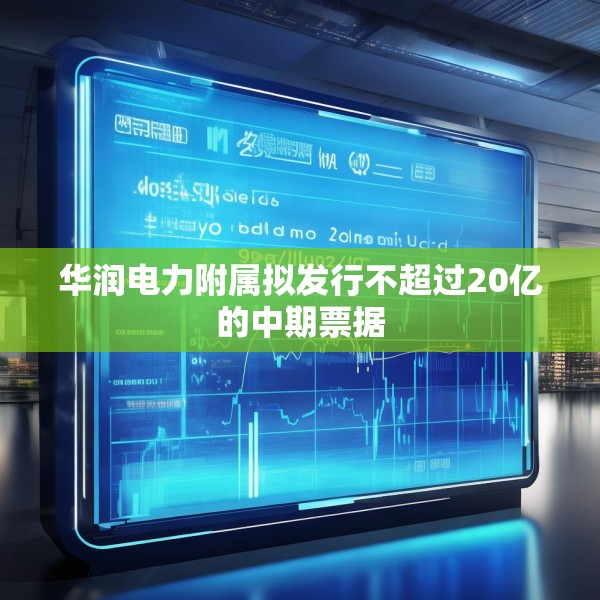 华润电力附属拟发行不超过20亿的中期票据