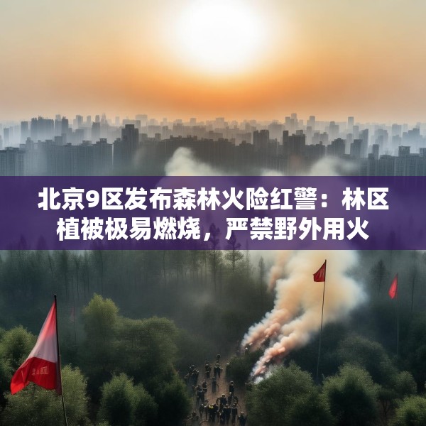 北京9区发布森林火险红警：林区植被极易燃烧，严禁野外用火