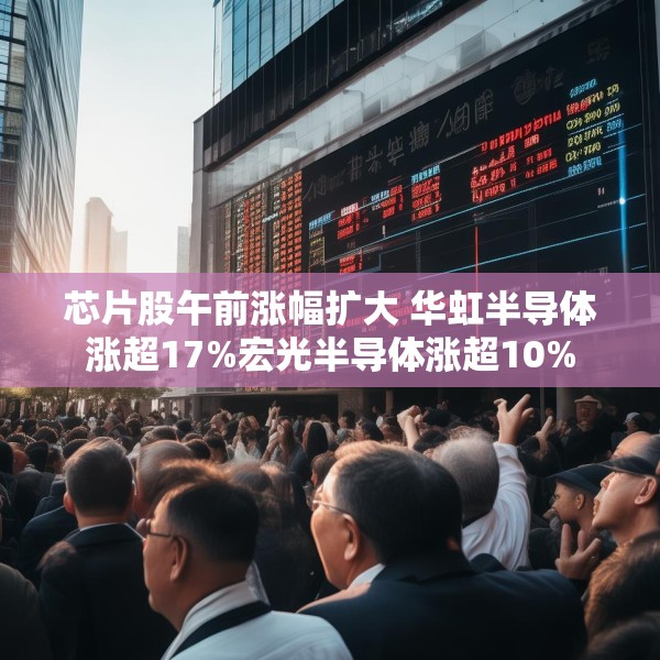 芯片股午前涨幅扩大 华虹半导体涨超17%宏光半导体涨超10%