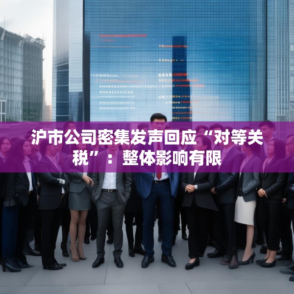 沪市公司密集发声回应“对等关税”：整体影响有限