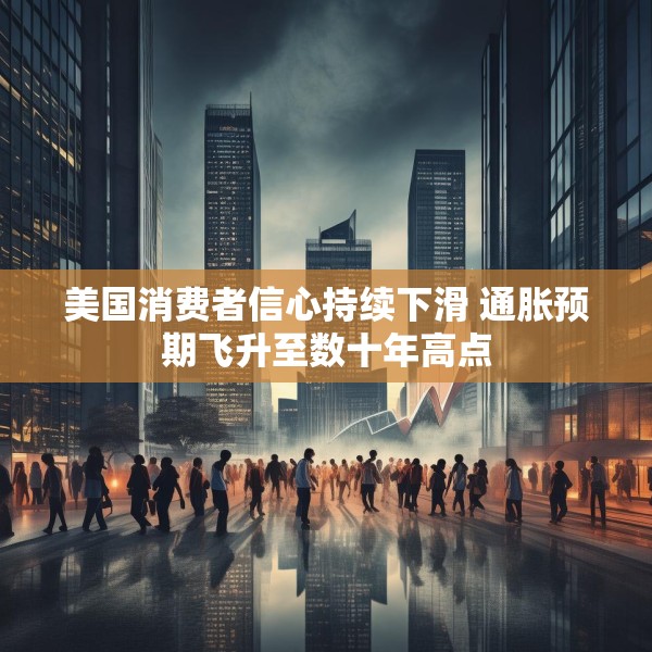 美国消费者信心持续下滑 通胀预期飞升至数十年高点