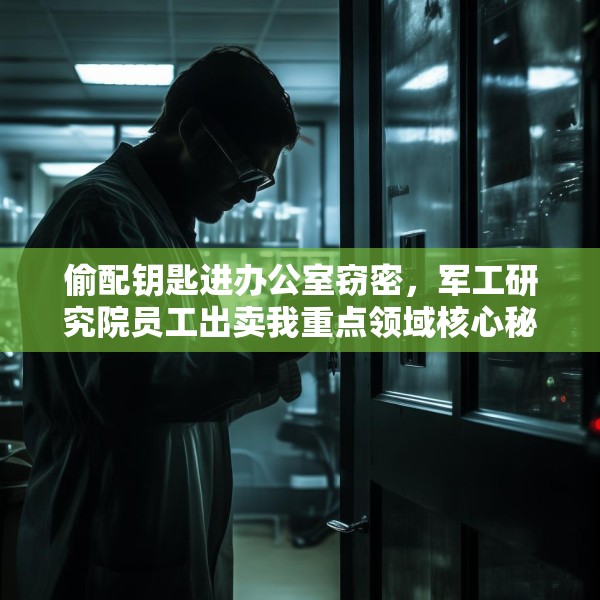 偷配钥匙进办公室窃密，军工研究院员工出卖我重点领域核心秘密被判无期