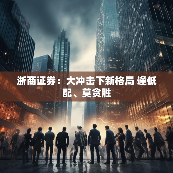 浙商证券：大冲击下新格局 逢低配、莫贪胜