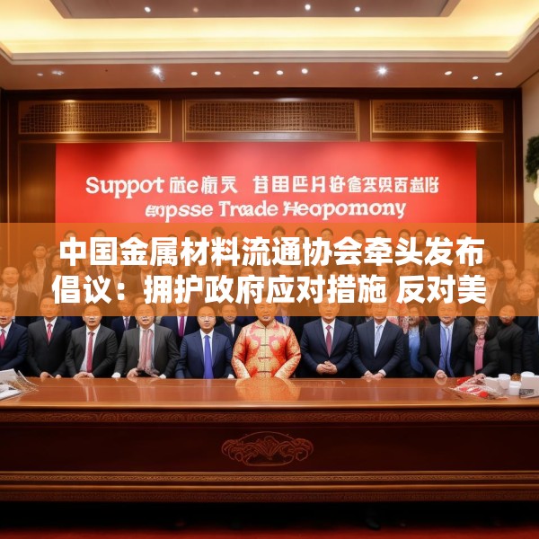 中国金属材料流通协会牵头发布倡议：拥护政府应对措施 反对美国贸易霸权