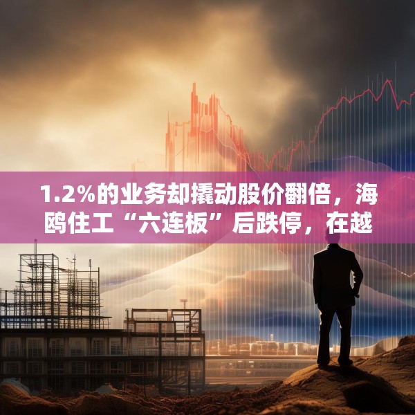 1.2%的业务却撬动股价翻倍，海鸥住工“六连板”后跌停，在越建厂能否扛住关税冲击？