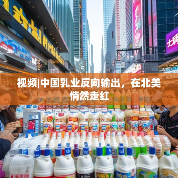 视频|中国乳业反向输出，在北美悄然走红