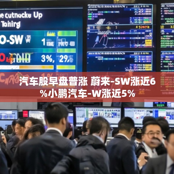 汽车股早盘普涨 蔚来-SW涨近6%小鹏汽车-W涨近5%