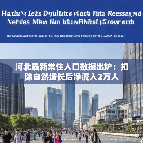 河北最新常住人口数据出炉：扣除自然增长后净流入2万人