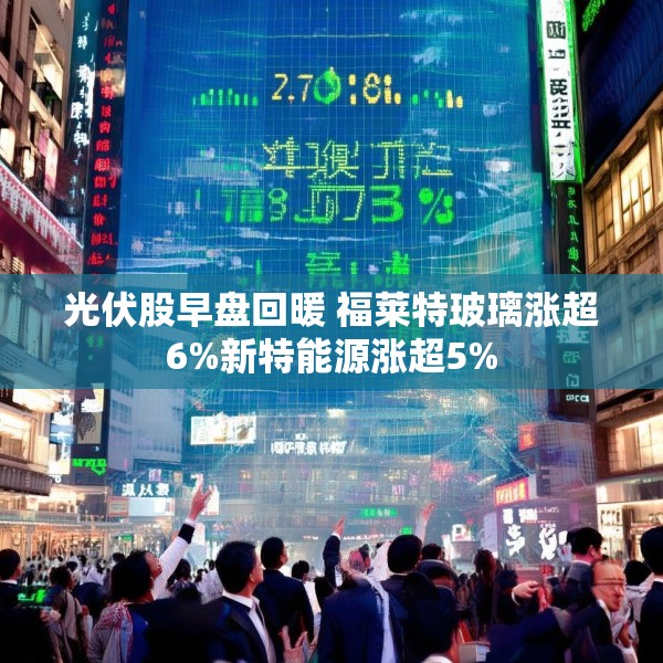 光伏股早盘回暖 福莱特玻璃涨超6%新特能源涨超5%