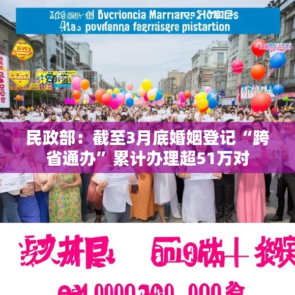民政部：截至3月底婚姻登记“跨省通办”累计办理超51万对