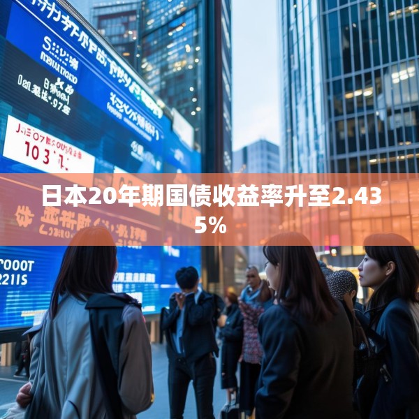 日本20年期国债收益率升至2.435%