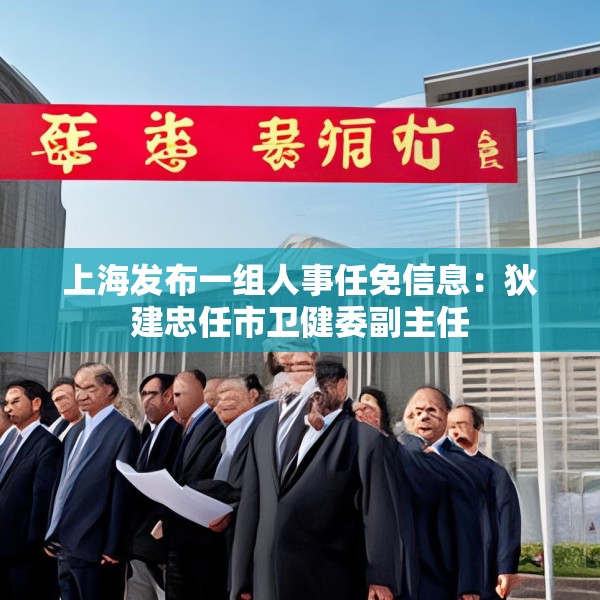 上海发布一组人事任免信息：狄建忠任市卫健委副主任