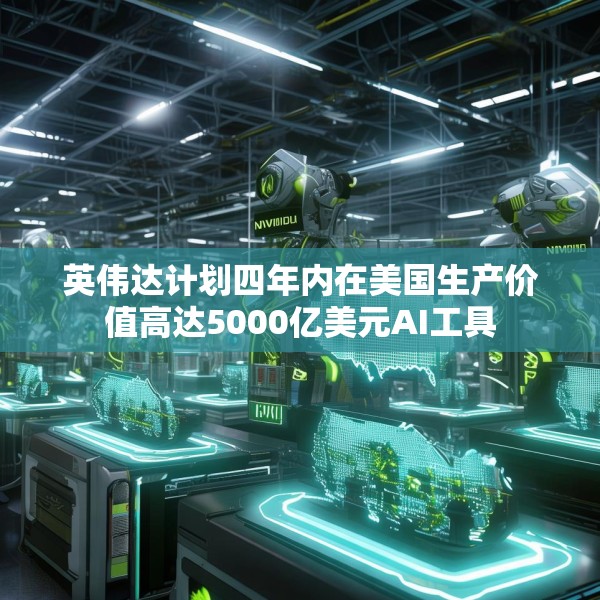 英伟达计划四年内在美国生产价值高达5000亿美元AI工具