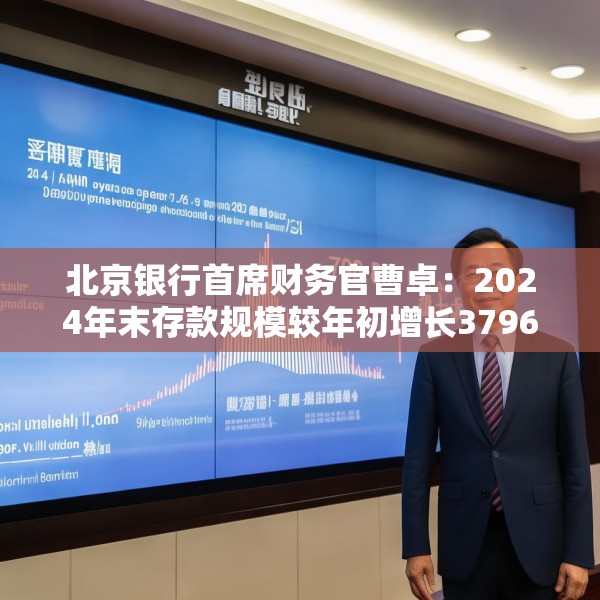 北京银行首席财务官曹卓：2024年末存款规模较年初增长3796亿元 增量超过了十家股份制银行
