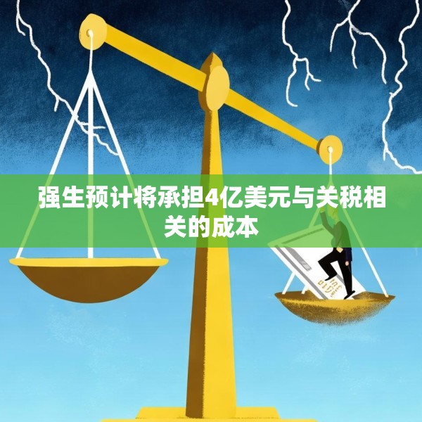 强生预计将承担4亿美元与关税相关的成本