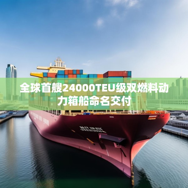 全球首艘24000TEU级双燃料动力箱船命名交付