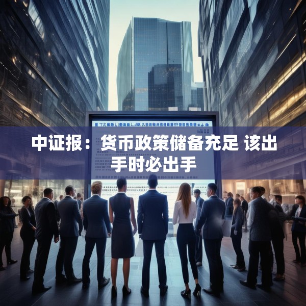 中证报：货币政策储备充足 该出手时必出手