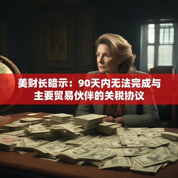 美财长暗示：90天内无法完成与主要贸易伙伴的关税协议