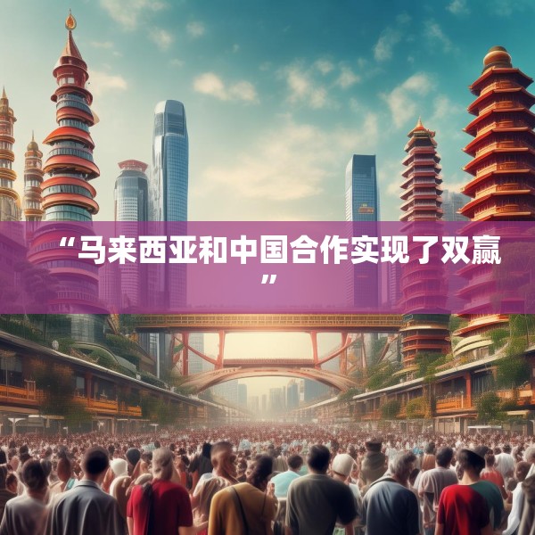 “马来西亚和中国合作实现了双赢”
