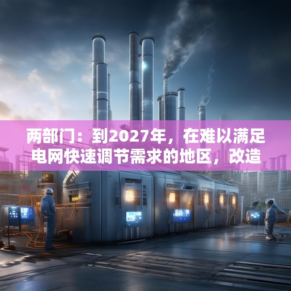 两部门：到2027年，在难以满足电网快速调节需求的地区，改造和新建一批具有快速变负荷能力的煤电机组