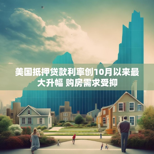 美国抵押贷款利率创10月以来最大升幅 购房需求受抑