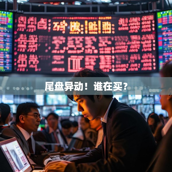 尾盘异动！谁在买？