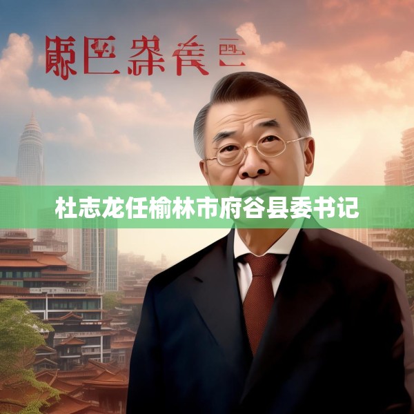杜志龙任榆林市府谷县委书记