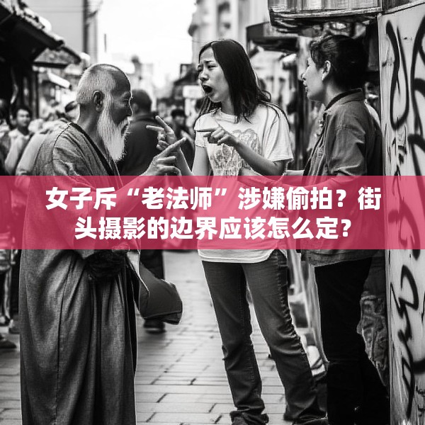 女子斥“老法师”涉嫌偷拍？街头摄影的边界应该怎么定？