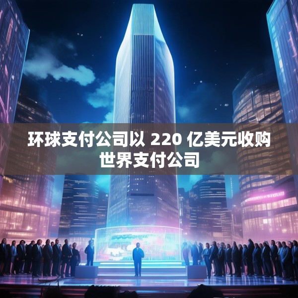 环球支付公司以 220 亿美元收购世界支付公司