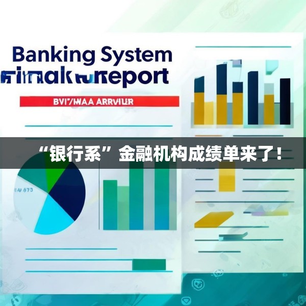“银行系”金融机构成绩单来了！