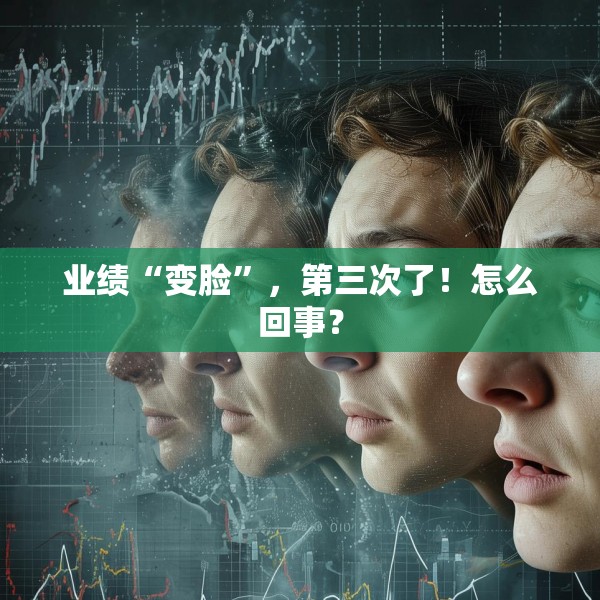业绩“变脸”，第三次了！怎么回事？