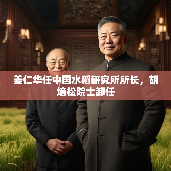 姜仁华任中国水稻研究所所长，胡培松院士卸任