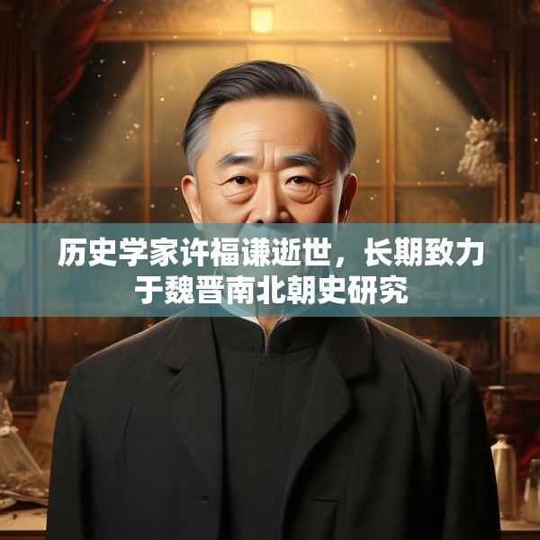 历史学家许福谦逝世，长期致力于魏晋南北朝史研究
