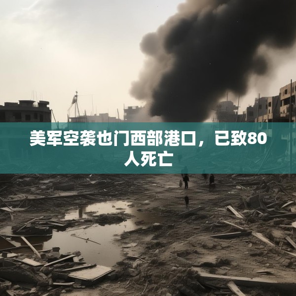 美军空袭也门西部港口，已致80人死亡
