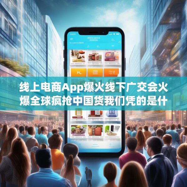 线上电商App爆火线下广交会火爆全球疯抢中国货我们凭的是什么？