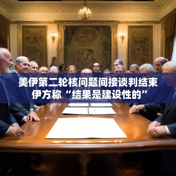 美伊第二轮核问题间接谈判结束 伊方称“结果是建设性的”