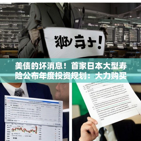 美债的坏消息！首家日本大型寿险公布年度投资规划：大力购买日本超长债，考虑缩减外债