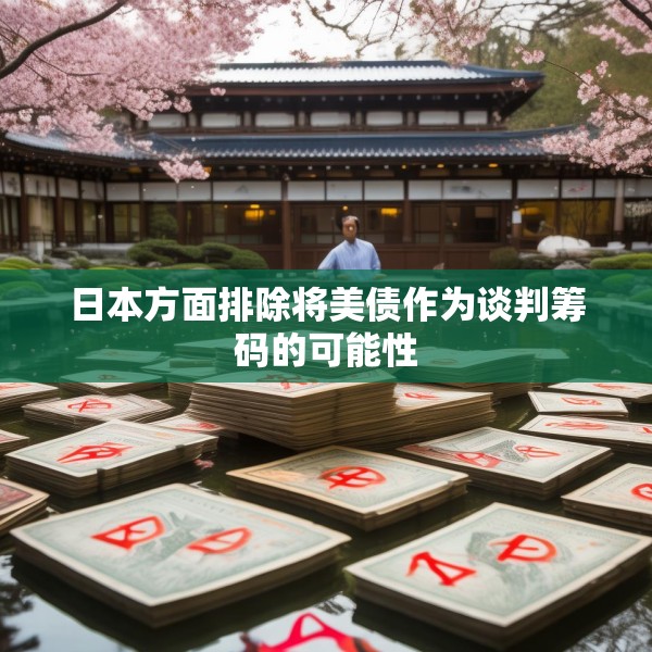 日本方面排除将美债作为谈判筹码的可能性