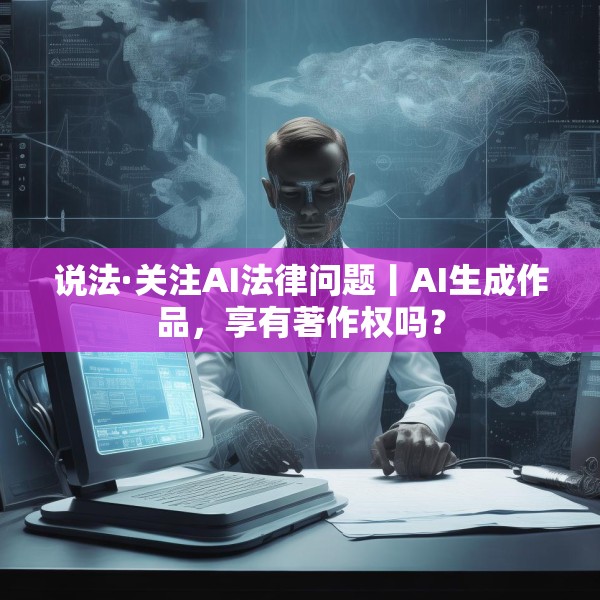 说法·关注AI法律问题丨AI生成作品，享有著作权吗？