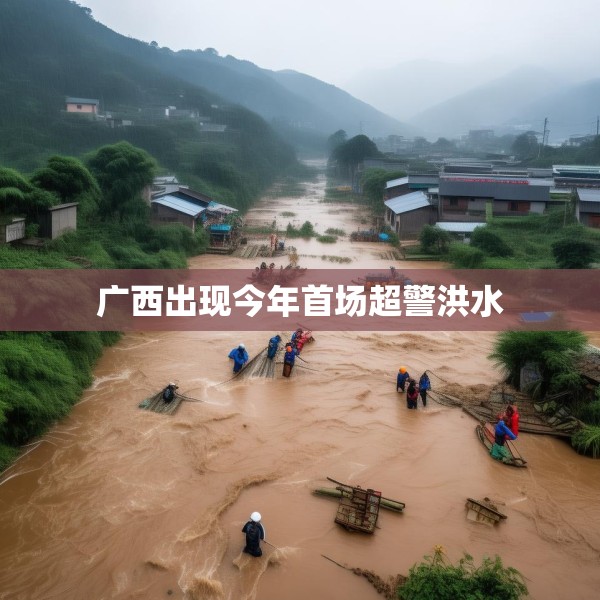 广西出现今年首场超警洪水