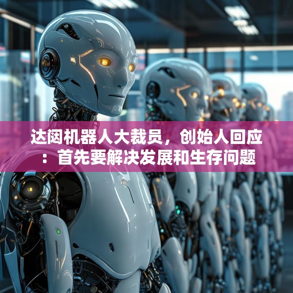 达闼机器人大裁员，创始人回应：首先要解决发展和生存问题