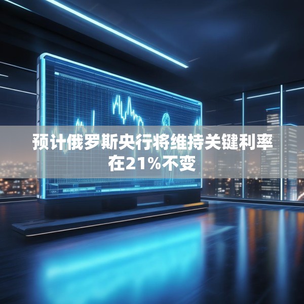 预计俄罗斯央行将维持关键利率在21%不变
