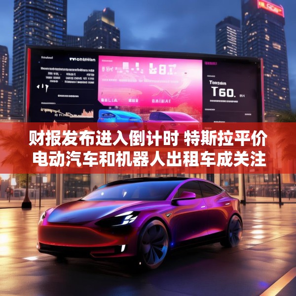 财报发布进入倒计时 特斯拉平价电动汽车和机器人出租车成关注焦点