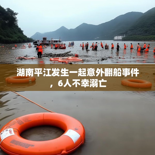 湖南平江发生一起意外翻船事件，6人不幸溺亡