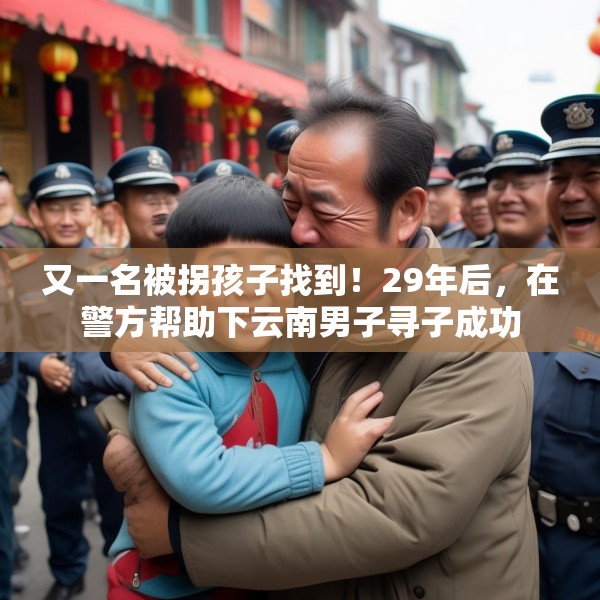 又一名被拐孩子找到！29年后，在警方帮助下云南男子寻子成功