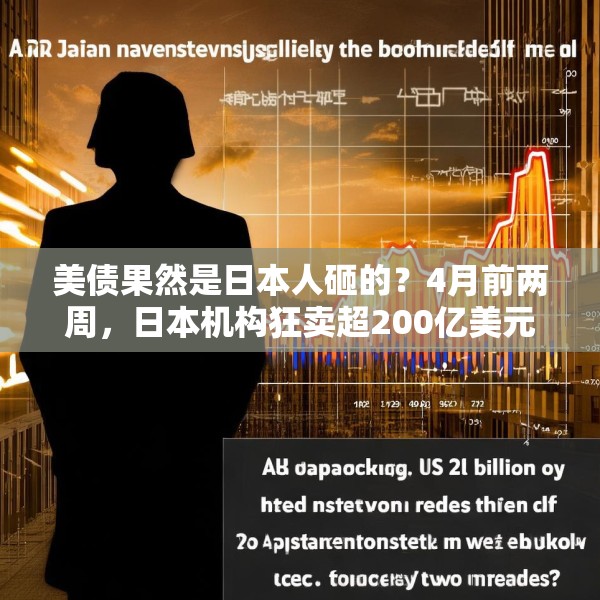 美债果然是日本人砸的？4月前两周，日本机构狂卖超200亿美元外债，规模创20年新高！