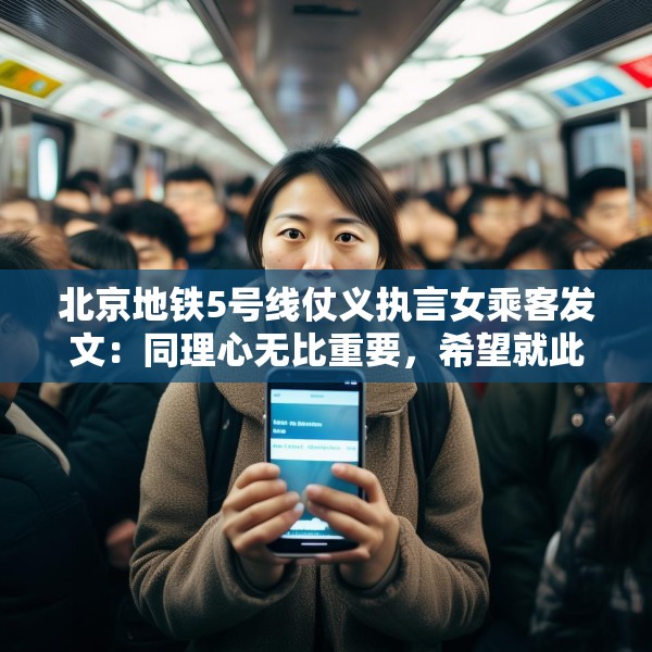 北京地铁5号线仗义执言女乘客发文：同理心无比重要，希望就此平息